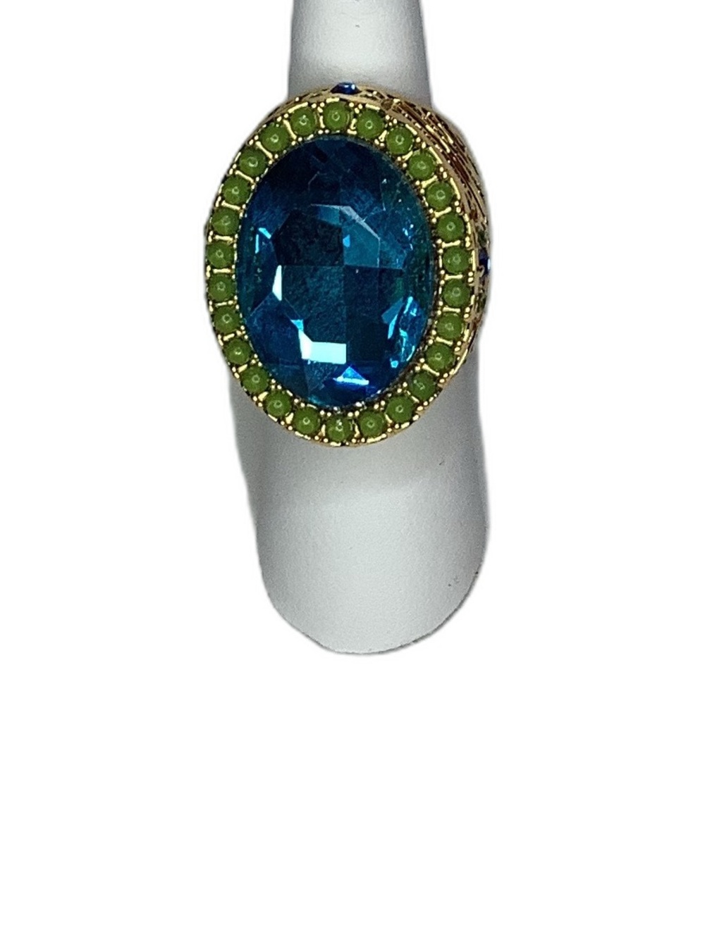 Kurt Geiger London XL Oval Statement Cocktail Ring New - Picture 2 of 6